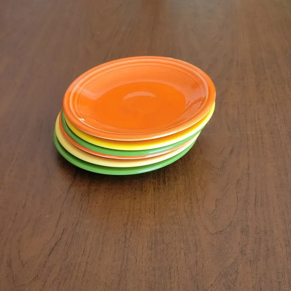 Vintage Fiesta ware Homer Laughlin Dessert Bread Salad Plate Plate 7.25
